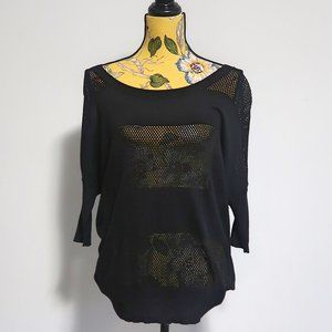 Ribbon Luxe Black Top Small